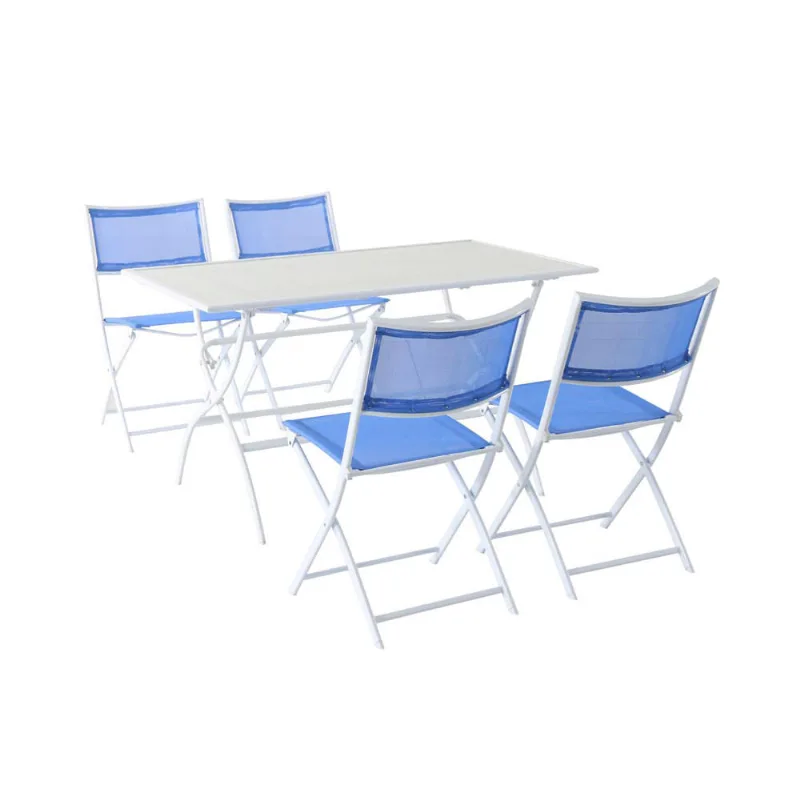 Juego Terraza Met Anakena Mesa + 4 Sillas