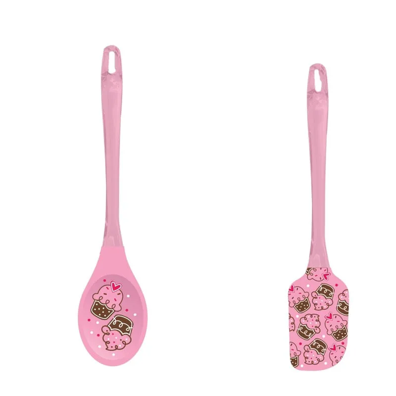 Novo conjunto de Colher e Espatula Cupcake