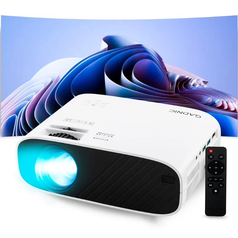 Proyector Portátil Gadnic 1080P Full HD 5500 Lúmenes HDMI