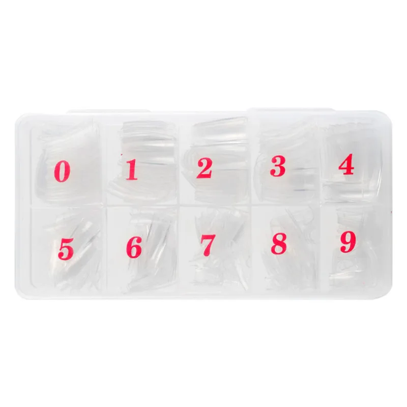 Set x500 Moldes Cápsula de Uñas Gadnic Uñas Esculpidas