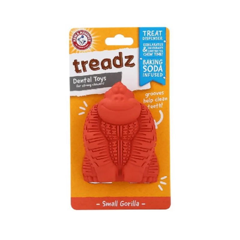 Mordedor Arm &amp; Hammer Gorila Pequeno Com Sódio Para Cães