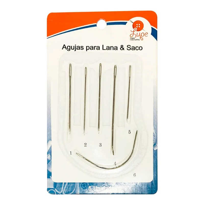 Agujas para Tela y Lana Lune Lupe