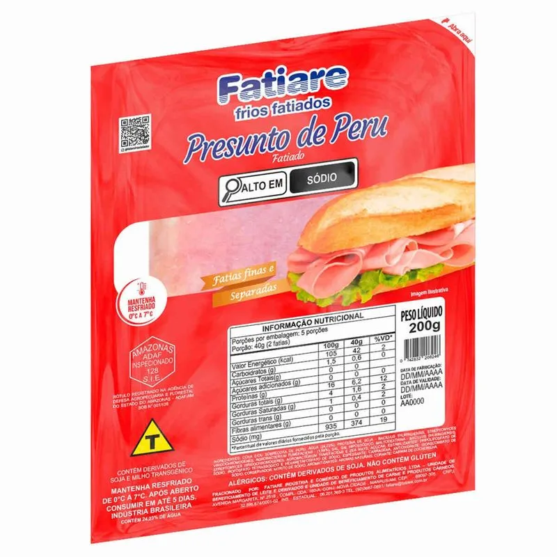 Presunto De Peru Fatiare 200g