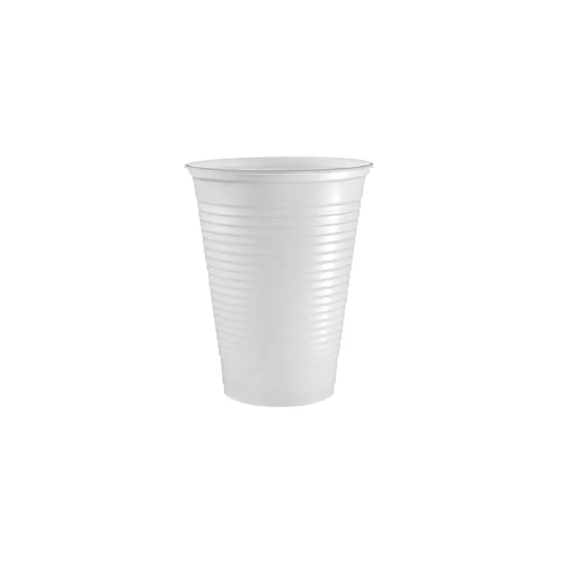 Copo de Plástico PP 300mL Branco C/100 Fonplast