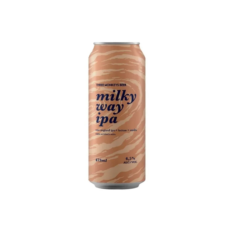 Cerveja Three Monkeys Milky Way IPA 473ml
