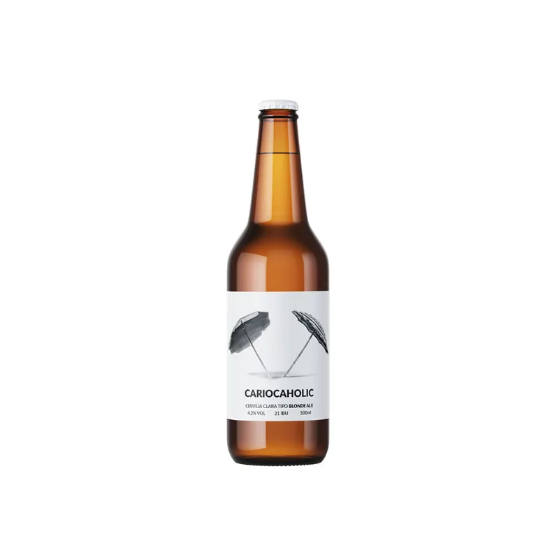 Cerveja Cariocaholic Blonde Ale 500ml