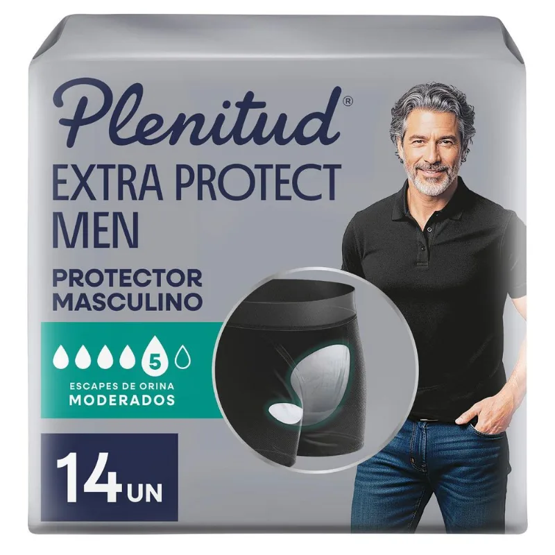 Protector Plenitud Men Extra Protect 14 un.