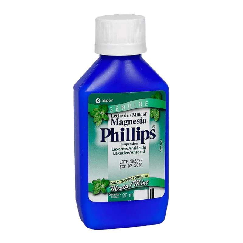Leche Magnesia Phillips|Menta|120ml Leche Magnesia Menta Phillips 120ml