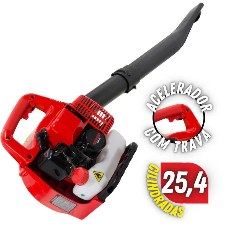 Soprador Aspirador Profissional Kawashima Kwb26 A Gasolina