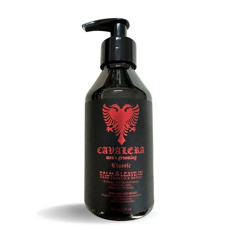Balm E Leave-in Hidratante Cavalera Classic 150ml