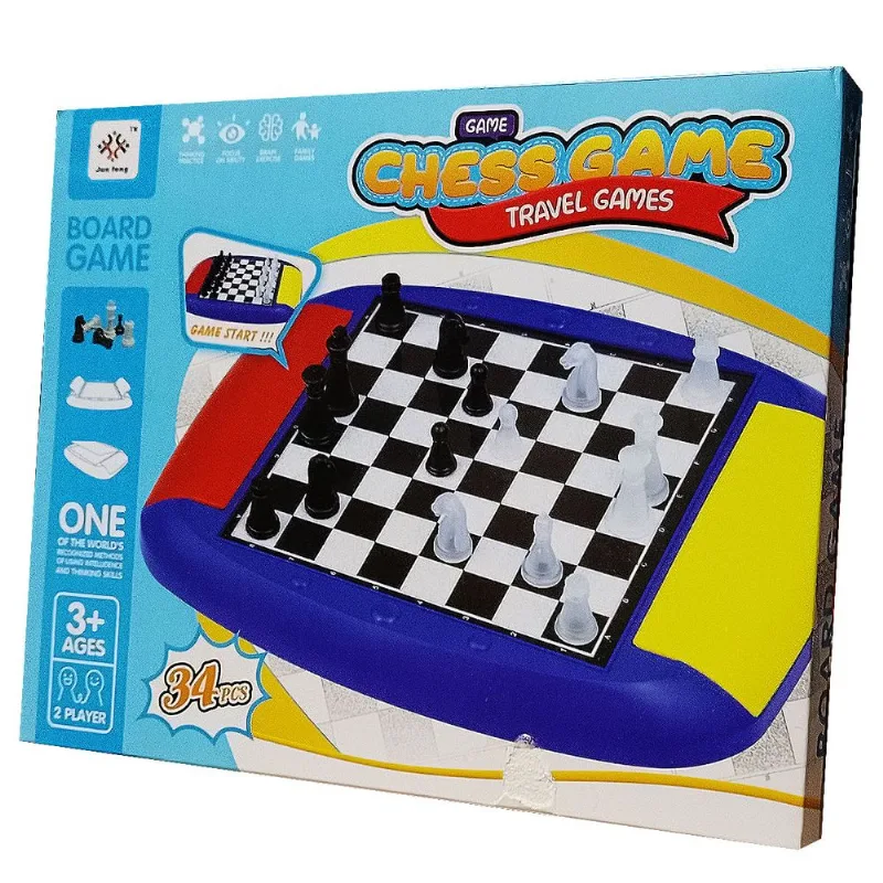 Juego De Mesa Familiar Clásico Ajedrez Original