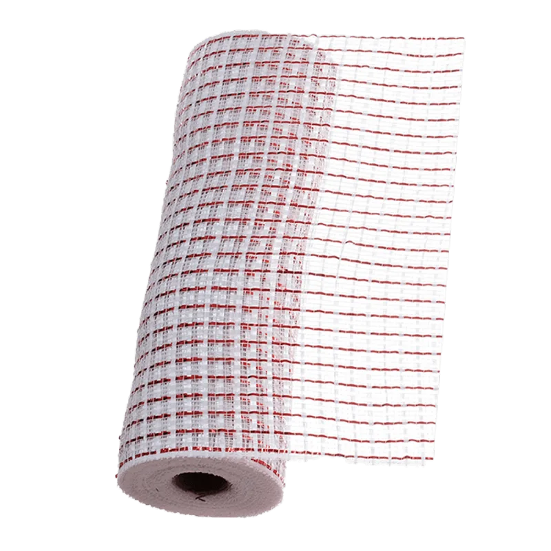 Malla Decorativa|Rojo-Blanco