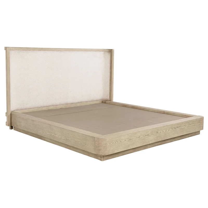 Kimpton - Wingback Bed Light Brown / Queen
