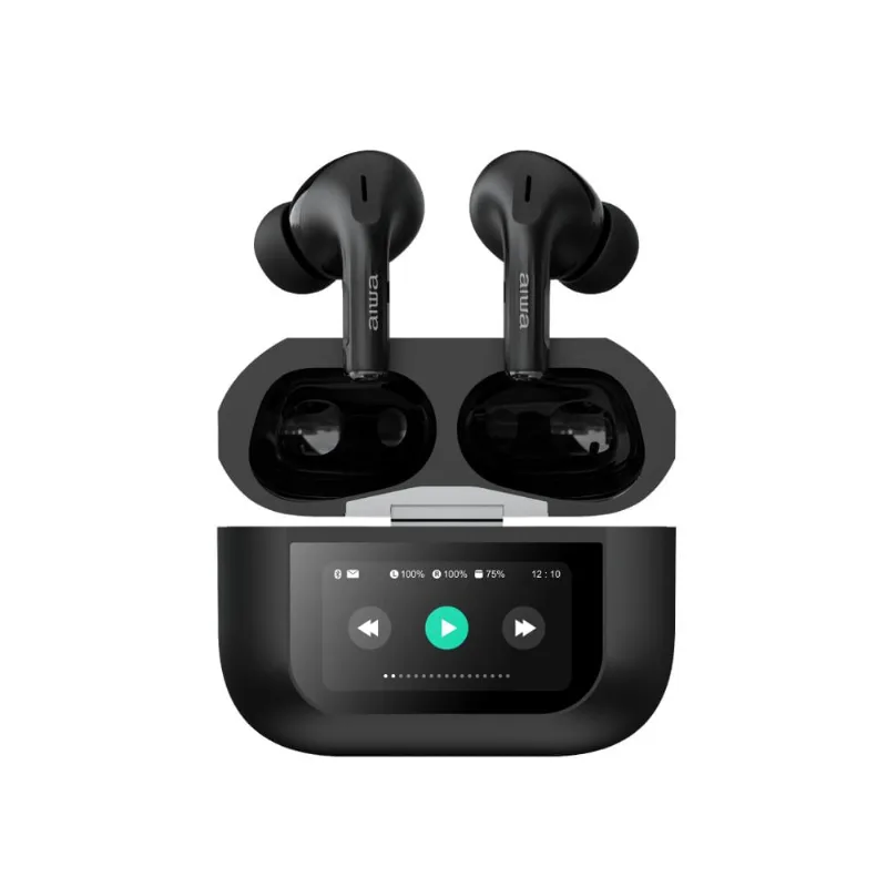 Auriculares TWS Pantalla Táctil AIWA AWTWSGPRO