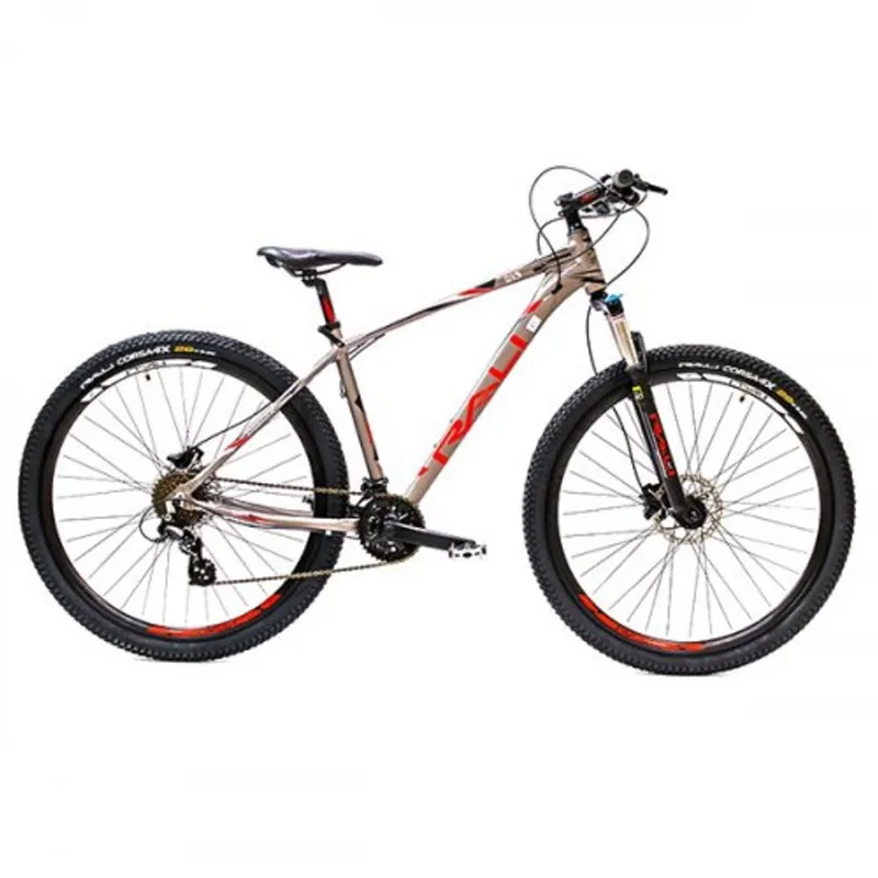 Bicicleta Rio 29 Pulgadas Mtb Suspensión Delantera Freno de Disco Hidráulico gris