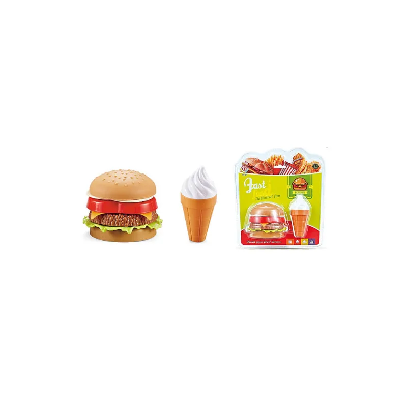COMBO HAMBURGUESA+HELADO FANTASIA-S/M Combo Hamburguesa Helado Fantasia
