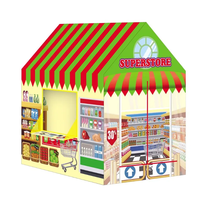 Carpa infantil supermercado