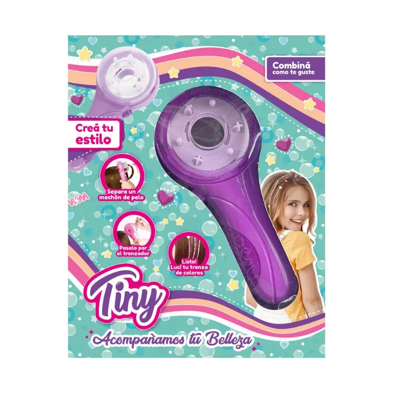 Maquina para hacer trenzas con set de bijouterie