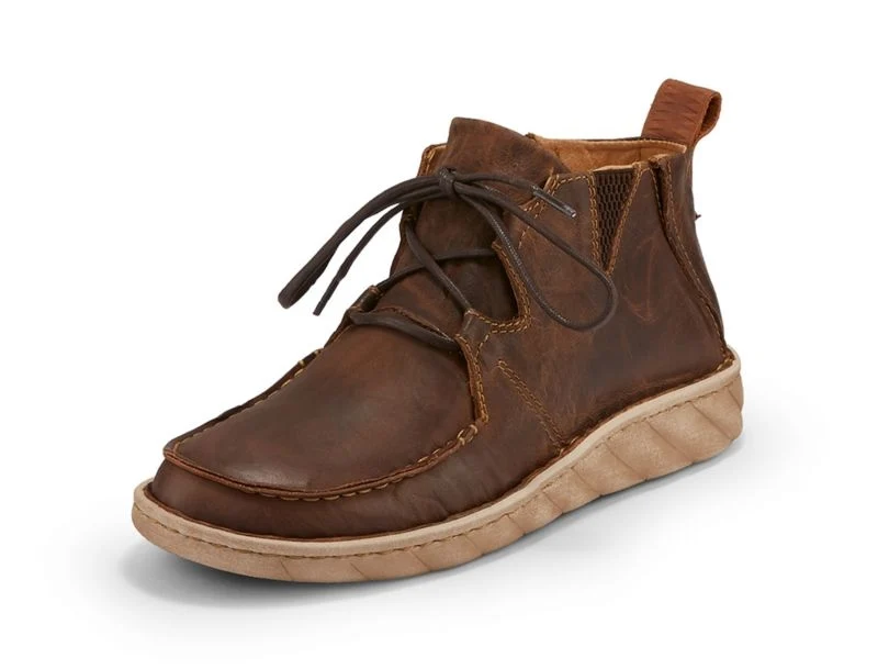 Tony Lama Mens Estancia Tan Brown Mocs Brown / 10.5 D