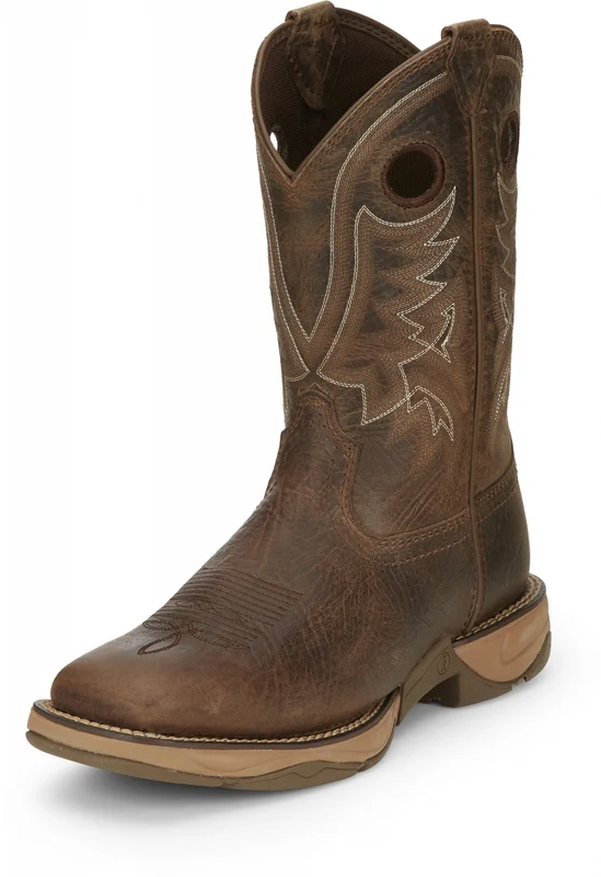 Tony Lama Mens Rasp 11" Work Boots Tumbleweed Brown / 12 D