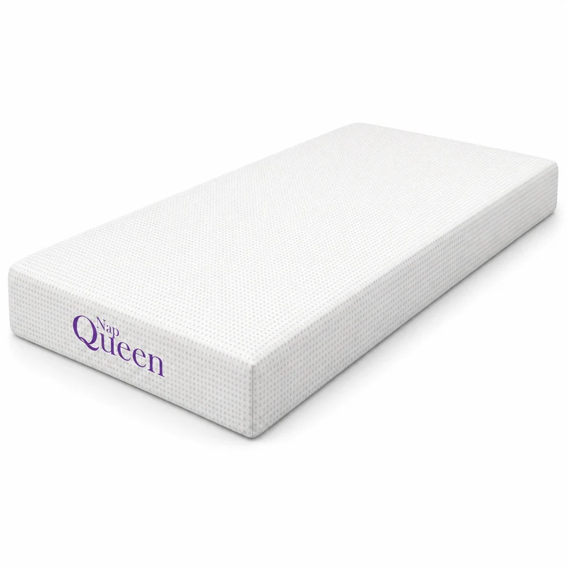 10" Charcoal Memory Foam Mattress White / Twin Long