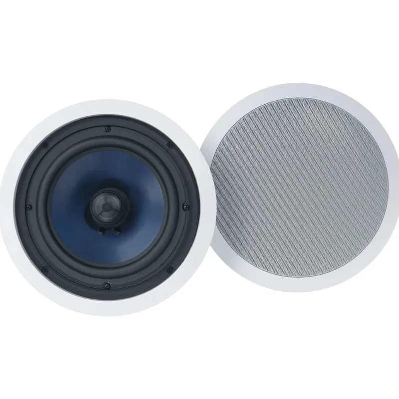Caixas de som de embutir no teto Polk Audio RC80i de 8 polegadas (par, brancas)
