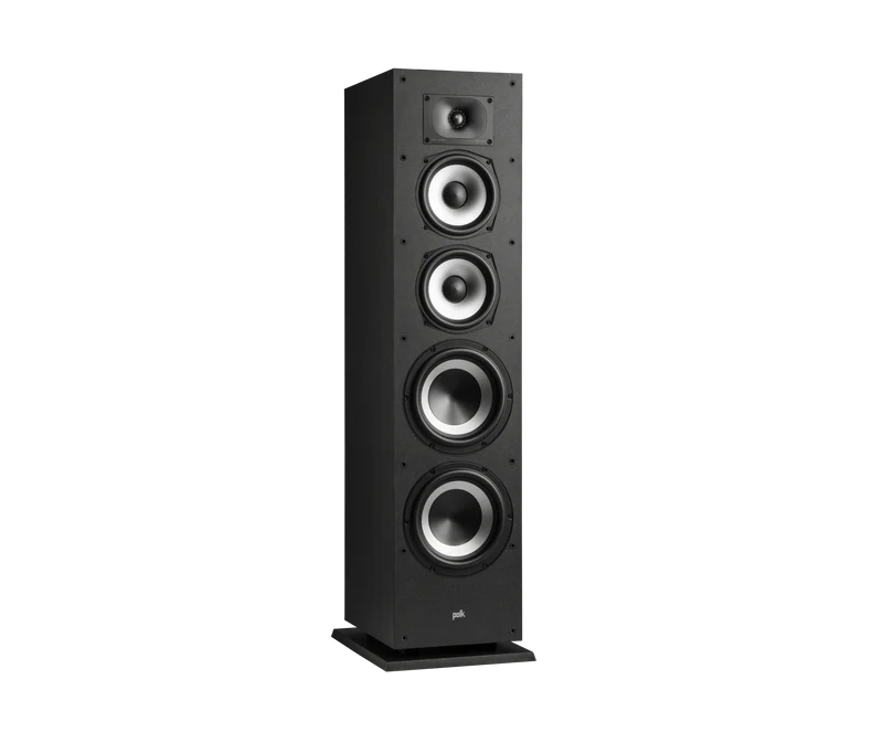 Polk Audio Monitor XT70 High-Resolution Large Floor-Standing Single Tower Speaker (Black) Sound United