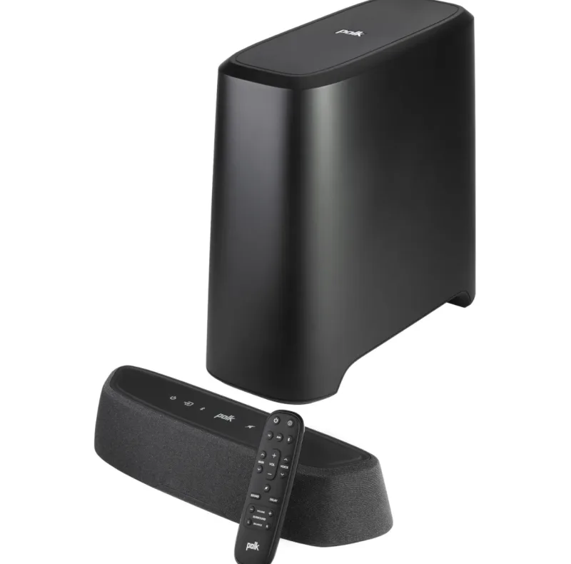 Polk Audio MagniFi Mini AX Sistema de barra de som Dolby Atmos de 3.1 canais