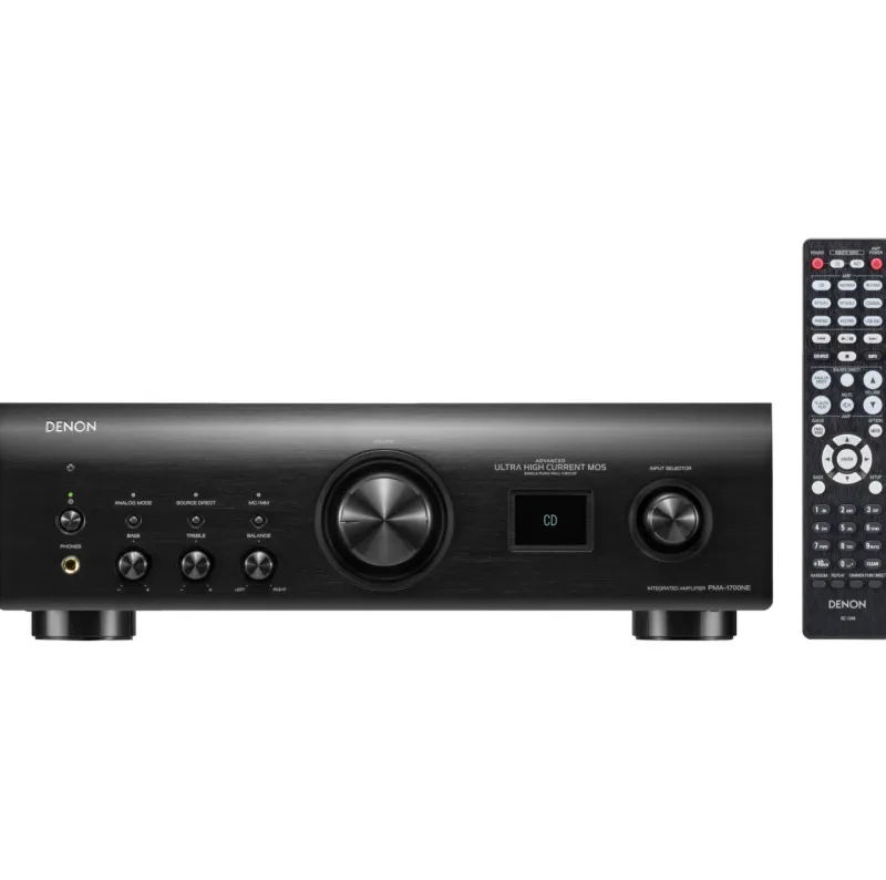 Amplificador integrado estéreo Denon PMA-1700NE de 140 W (preto) 110v