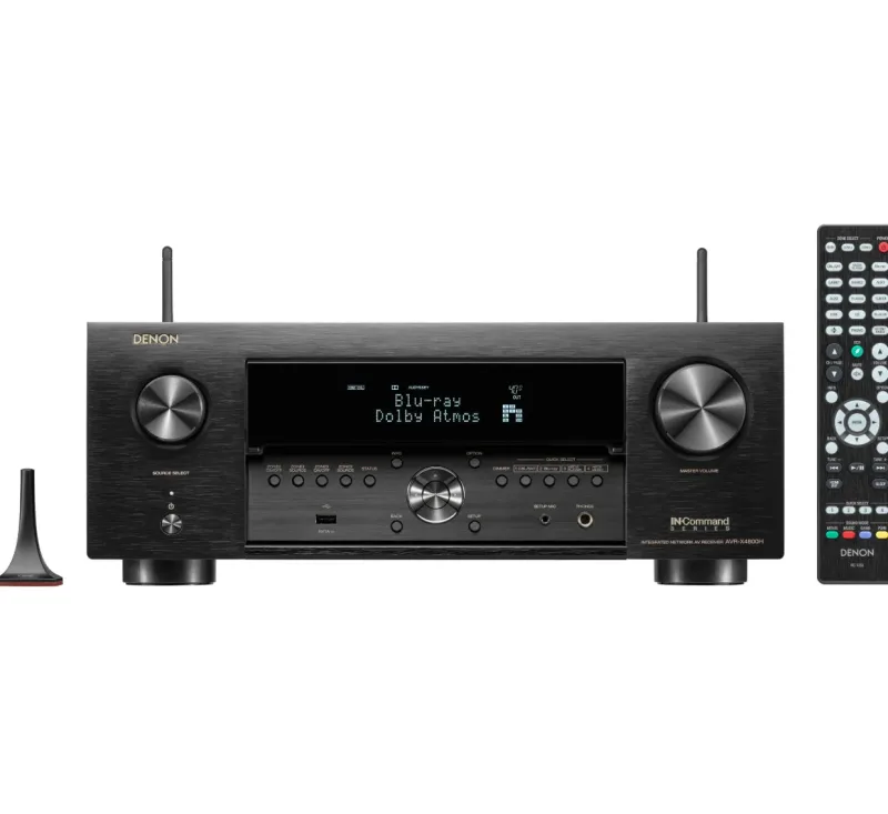 Receiver Denon AVR-X4800H de 9.4 canais 110v