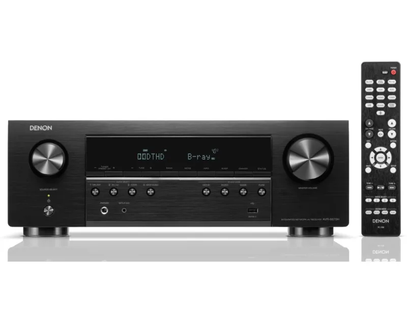 Receiver A/V de rede Denon Série S AVR-S670H de 5.2 canais 110v