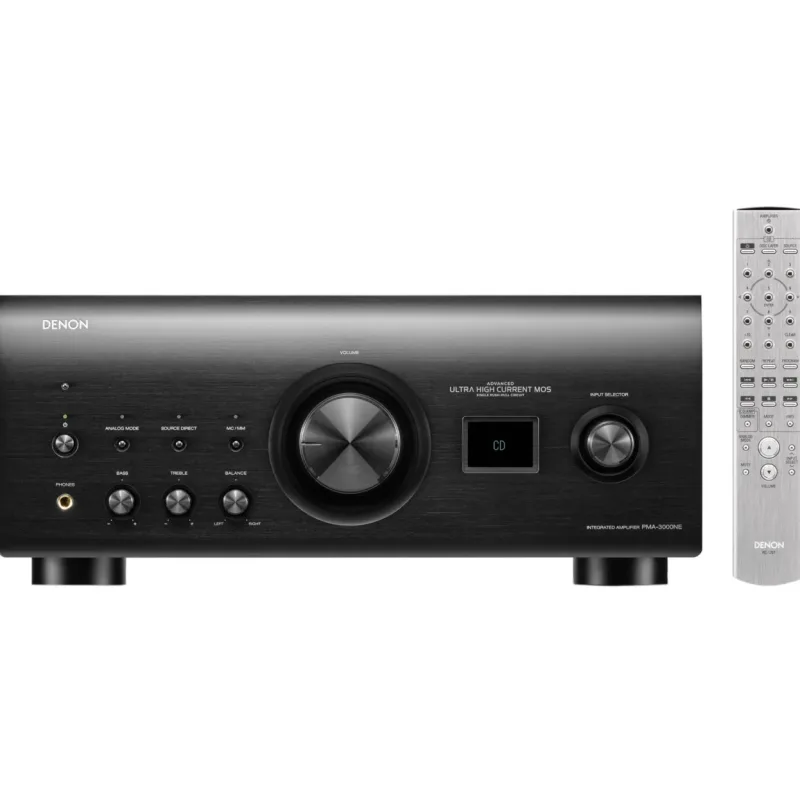 Amplificador integrado estéreo Denon PMA-3000NE de 160 W (preto)
