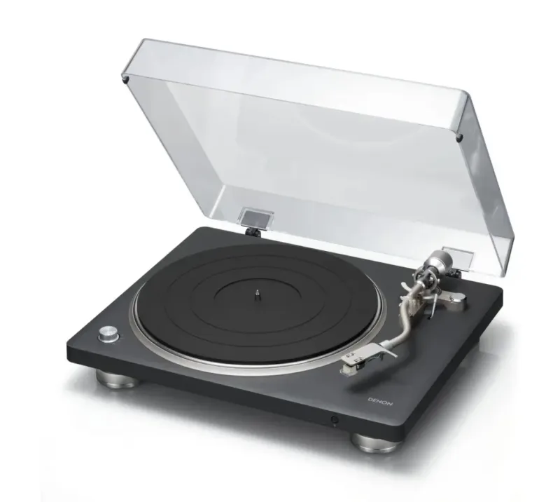 Toca Discos Denon DP-500BT Com Pré Phono Preto