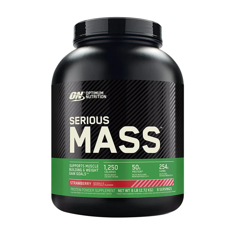 Optimum Nutrition mass gainer Serious Mass 6lb FRUTILLA