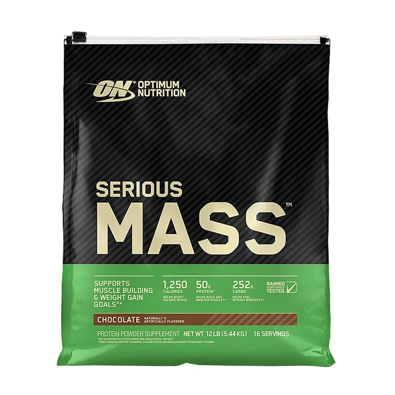 Optimum Nutrition mass gainer Serious Mass 12lb CHOCOLATE