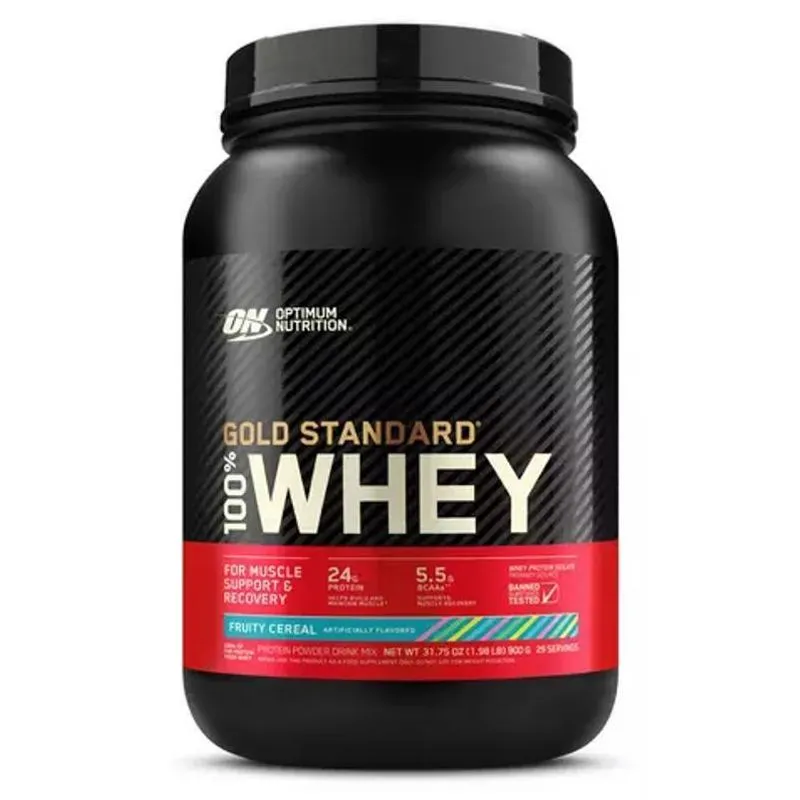100% Whey Gold Standard Fruity Cereal 900g - Optimum