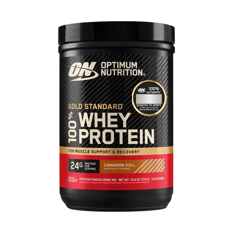 GOLD STANDARD 100% WHEY 310 GR, OPTIMUM NUTRITION CINNAMON ROLL