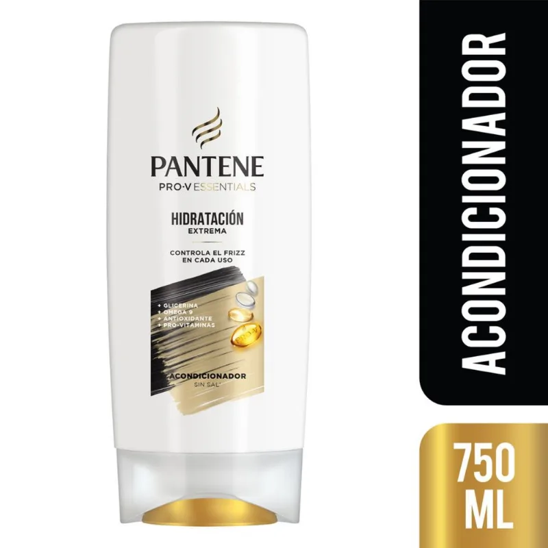 Acondicionador Pantene hidratación extrema essentials 750 cc.