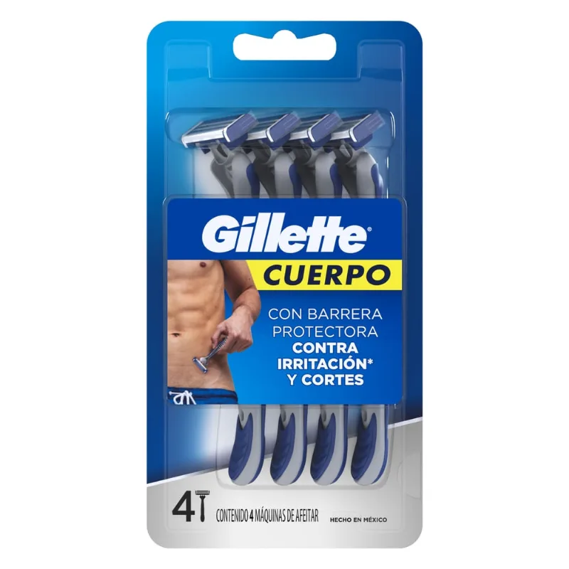 Máquina de Afeitar GILLETTE 4 und