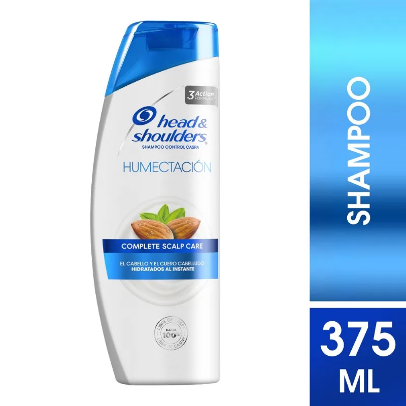 Shampoo Head & Shoulders humectación 375 cc.