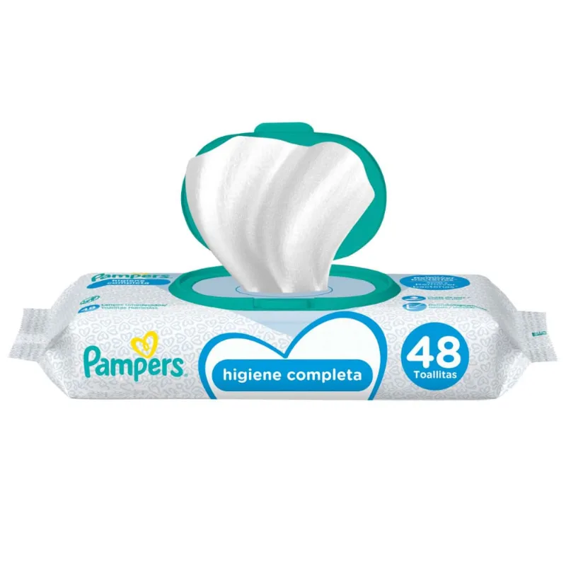 Toallitas Húmedas Pampers Higiene Completa 48 U