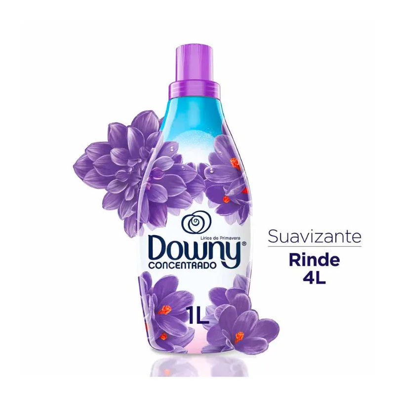 Downy Lirios De Primavera Suavizante De Telas Concentrado Para Ropa 1l