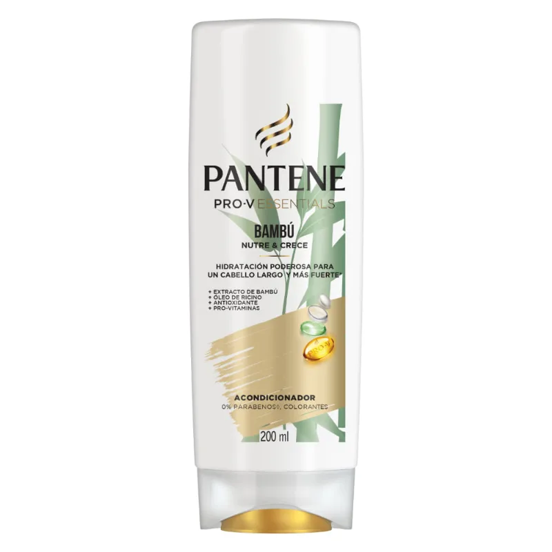 Acondicionador Pantene Bambú Nutre y Crece x 200 ml