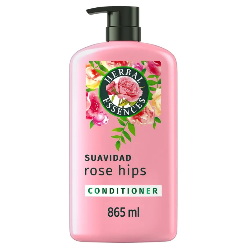 Acondicionador HERBAL ESSENCES Suavidad Rosa Mosqueta Frasco 865ml