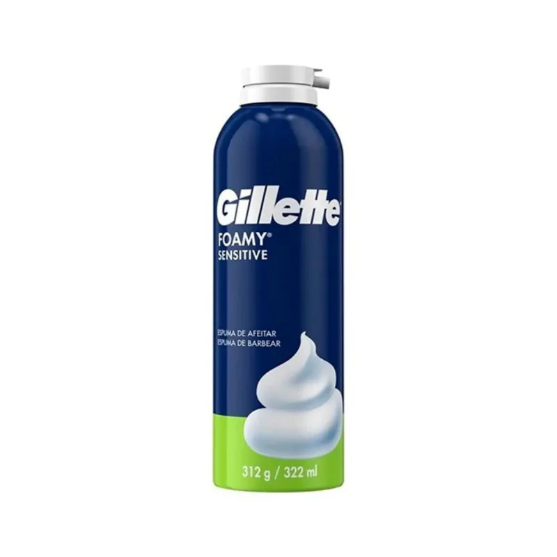 Espuma Para Afeitar Foamy Sensitive 322 Ml