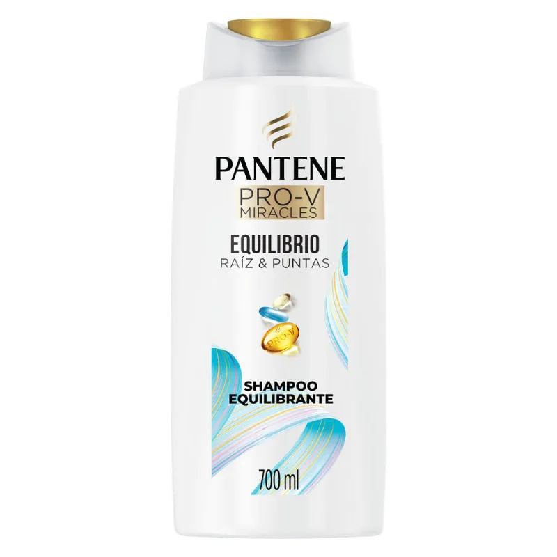 Shampoo Pantene Pro-V Miracles Equilibrio Raíz & Puntas 700 ml