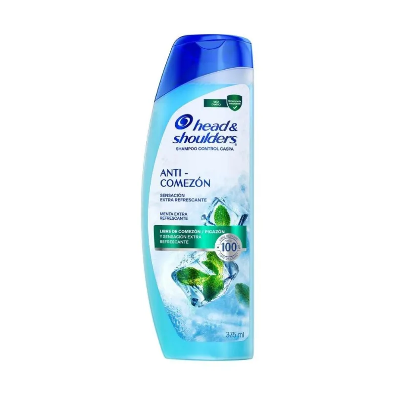 Shampoo Anti-Comezón Extra Refrescante 375 Ml
