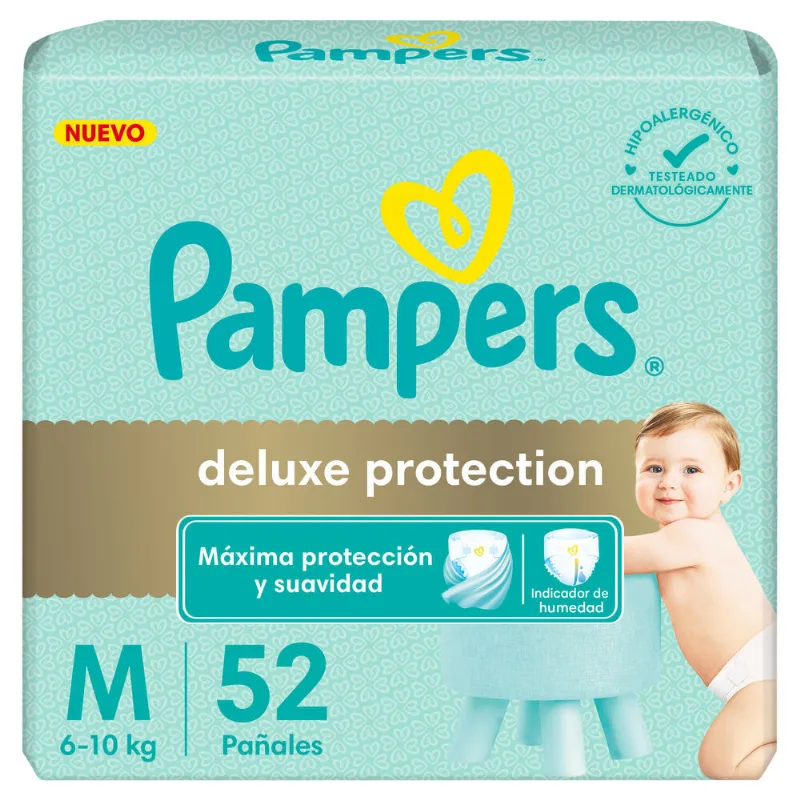 Pañales Pampers Deluxe Protection
