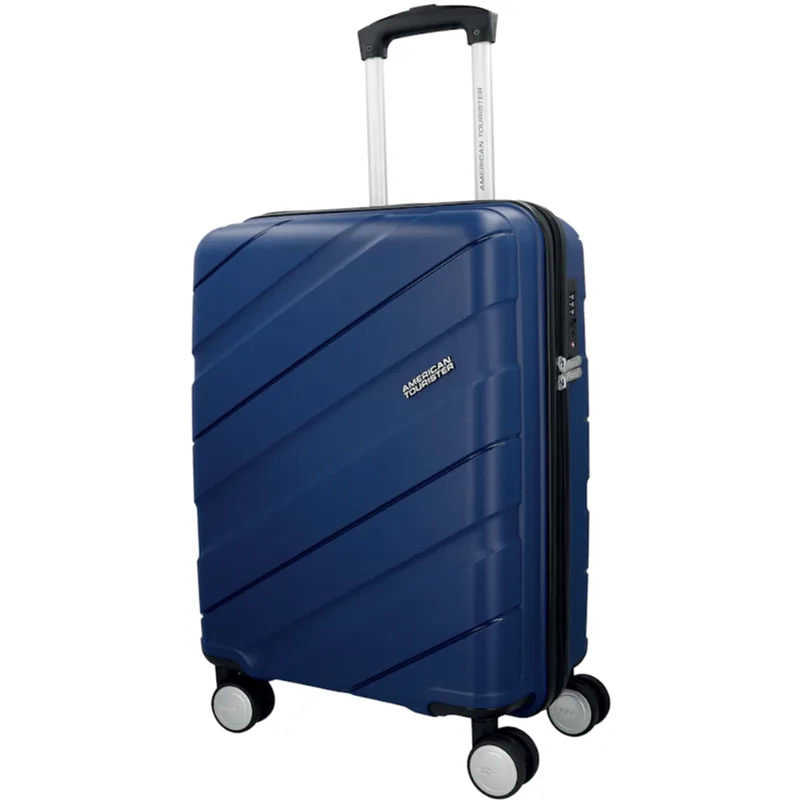 VALIJA SAMSONITE SPINNER 55 AMERICAN TOURISTER ATLAS AT 20" BLUE CABINA