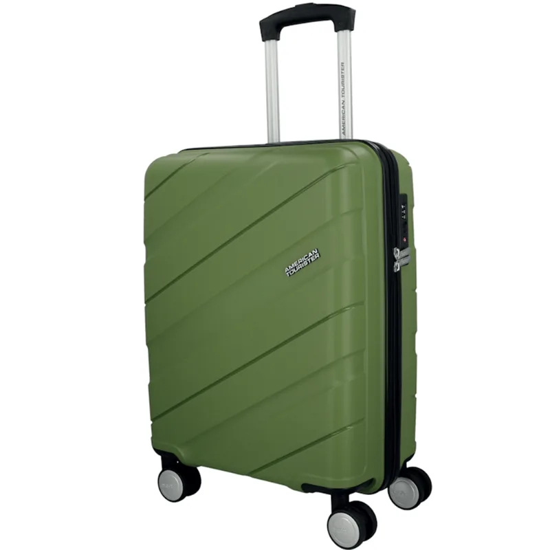 VALIJA SAMSONITE SPINNER 55 AMERICAN TOURISTER ATLAS AT 20" GREEN CABINA